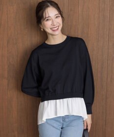 組曲 ストレッチクリアドッキング ニットプルオーバー