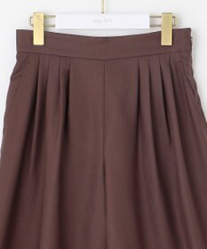 ANY SIS L 【接触冷感・UVカット・速乾】スムージーポリエステルタックフレア パンツ