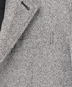 JOSEPH ABBOUD 【撥水/ダウン/ライナー取り外し可能】インターレースヘリンボン コート