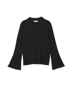 earth music&ecology レギュラーカラーニットカーディガン