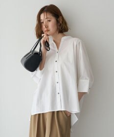 YECCA VECCA ペーパータッチドルマンシャツ