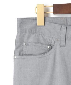 J.PRESS MEN 【ストレッチ】シャンブレーストレッチツイル パンツ