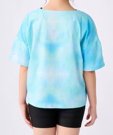 OP／FILA 【FILA】スクール水着 水陸両用Tシャツ付き 捲れ防止タンキニ