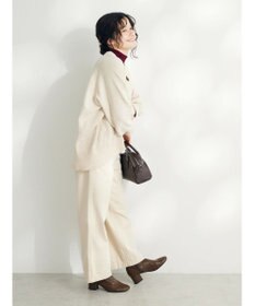 CRAFT STANDARD BOUTIQUE 洗えるコードモールＶネックプルオーバー