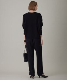 ICB 【洗える】ソフトウールハイゲージ Vネックプルオーバー