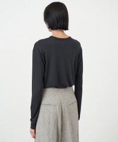 ATON MODAL SILK JERSEY | クルーネックプルオーバー
