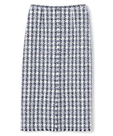 BEIGE， BERYL / ファンシーツイード Iラインスカート