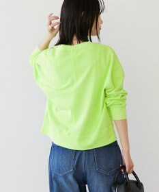 AMERICAN HOLIC ネオンカラーピグメント裏毛カーディガン