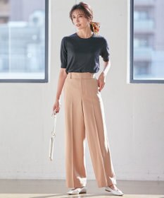 23区 【アンサンブル対応】サステナブルウール 半袖 ニット