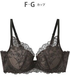 AMPHI ブラジャー ふっくらまる胸キープ 脇高設計 背中をスムージング Gカップまで対応 大きいサイズ 【Hold Day Bra ホールドデイブラ】 ブラ BYJ382 アンフィ／ワコール