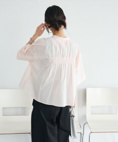 CRAFT STANDARD BOUTIQUE バックギャザーポンチョシャツ