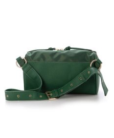 UNBILLION ペルケ perche / 牛革×ナイロンチェンジベルトキーチャームショルダー