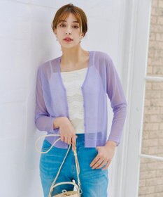 Tiaclasse 【洗える】スカラップニレースニットキャミソール