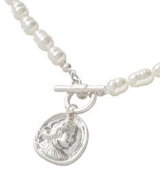 Green Parks コインパールマンテルネックレス