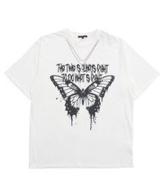 WEGO アクセ付きハードグラフィックT（SS）