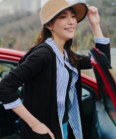 Tiaclasse 【洗える】スカラップニレースニットキャミソール