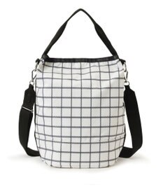 LeSportsac CONVERTIBLE BUCKET BAG/モノクラスチェック