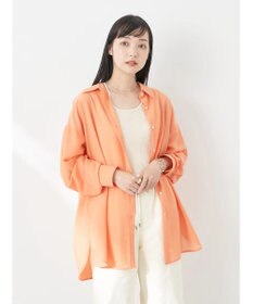 earth music&ecology シアーボーイズライクシャツ