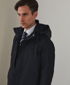 GOTAIRIKU ダウンライナー装着可【仕事で着用可】メランジシャンブレー スプリングブルゾン(25年モデル)