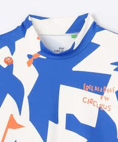 PW CIRCULUS 【MEN】ＤＯＶＥ柄モックネック ゴルフ