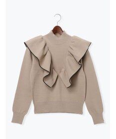 Te chichi ラッフルフリルニット