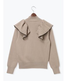 Te chichi ラッフルフリルニット