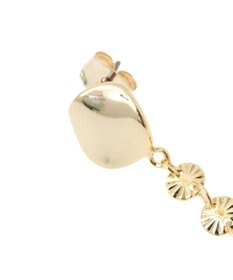 Green Parks ・ＨＡＬＦ　ＴＩＭＥ　メタルプレートパールピアス