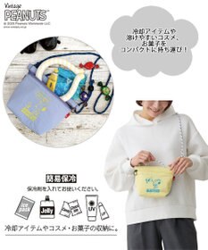ROOTOTE 8428【スヌーピー】IP.サーモキーパー.サコッシュ.ピーナッツ-0E