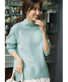 ANY SIS 【洗える】ハイネックラグラン ニット