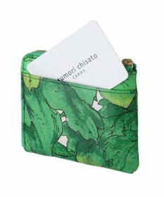 tsumori chisato CARRY 葉っぱ Lファスナー2つ折り財布
