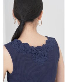 earth music&ecology バックレースタンクトップ