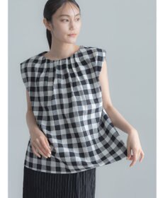 Te chichi リネンミックスクレープブラウス(セットアップ可)《2026 SUMMER LOOK item》