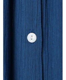 earth music&ecology 綿クレープワンピース（無地）