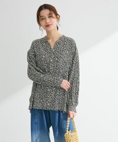 Green Parks サラフレブラウス（柄）