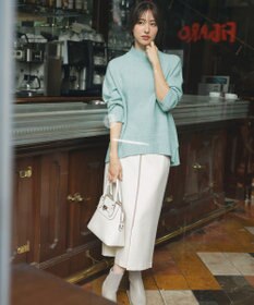 ANY SIS 【洗える】ハイネックラグラン ニット