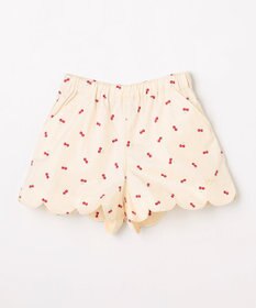 ANY KIDS 【洗濯機可能】スカラップショートパンツ