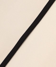 Feroux 【洗える】バイカラートリム ジャンパースカート