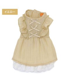 PET PARADISE ペットパラダイス スプリング ワンピース 《イエロー》 超小型犬 小型犬