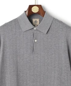 J.PRESS MEN シルクコットン ニットポロシャツ