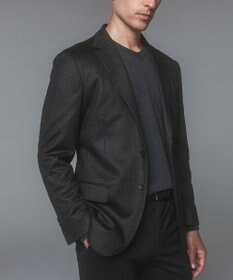 GOTAIRIKU オリジナル設計【洗える/チクチクしにくい/ピリングしにくい】イタリア糸 ハイゲージ Ｖネックニット_WOOL100%