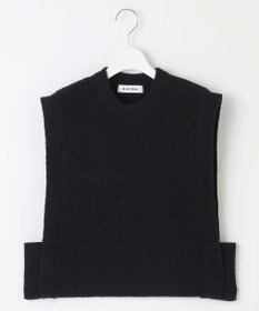 23区 【SACRA】コットンナイロンブークレ ポルカリブ ニット