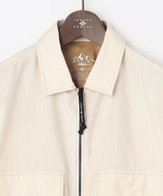 JOSEPH ABBOUD MOUNTAIN 【UNISEX】軽量/撥水 ZIP UPシャツ