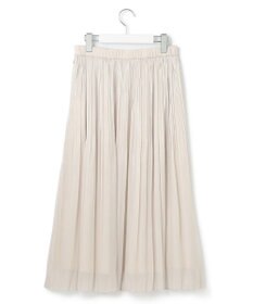23区 【洗える】シャイニープリーツ スカート