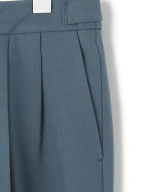 ICB 【洗える】ウール2WAYストレッチ テーパードパンツ