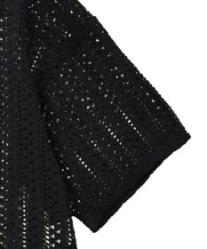 Green Parks インド綿 　衿付きレースシャツ