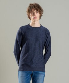 JOSEPH HOMME ナイロンムリネメランジ　クルーネックニット
