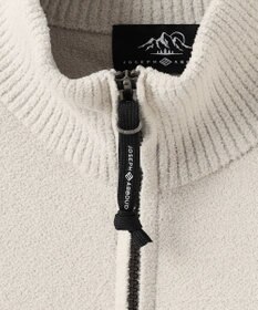 JOSEPH ABBOUD MOUNTAIN 【軽量/ソフト】ニットフリース スタンド ジップ ニット