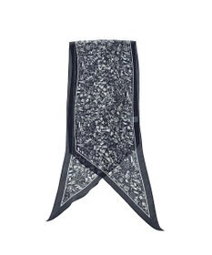 Marca ＜洗えるシルク＞【Marcaオリジナル】小枝更紗 ウォッシャブル シルクローン剣先ストール