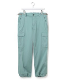 J.PRESS YORK STREET 【UNISEX】サテンストレッチ イージーカーゴパンツ