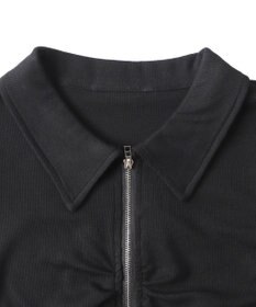 WEGO フロントギャザーWジップT